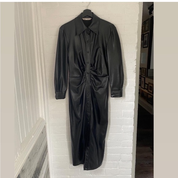 ZARA faux leather dress - Picture 5 of 5